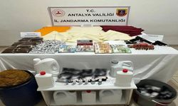 Alanya'da narkotik baskın