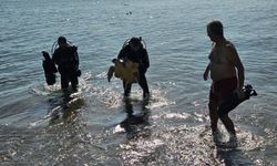 Yaralı caretta caretta kurtarıldı