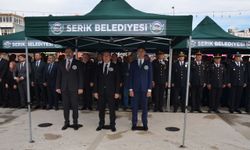 Serik'te 10 Kasım töreni