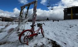 Uludağ beyaza büründü