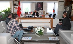 Öğretmenlerden Başkan Topaloğlu’na ziyaret