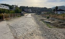 Kemer'de altyapı çalışması