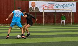 Kumluca'da halı saha turnuvası