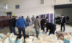 Aksu'da ihtiyaç sahibi ailelere destek