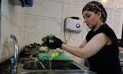 Sebze ve meyveler ozonlu su ve gazla yıkanıyor