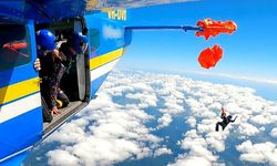 4 bin 600 metre yükseklikte asılı kaldı