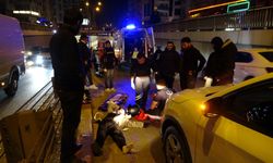 Antalya'da alt geçitte kaza