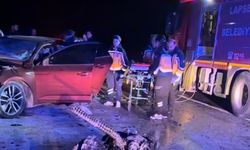 Korkunç kaza:: 5 ölü, 1 yaralı