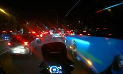 Antalya'da motorcudan örnek davranış