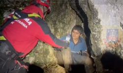 Sarp kayalıklarda 5 günlük yaşam mücadelesi