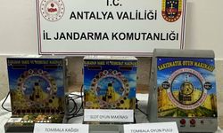 Elmalı'da sakızmatik ile kumara operasyon