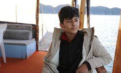 Kaleköy'ün tek öğrencisine Bakanlık tekne tahsis etti