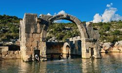 Antalya'da bin 850 yıllık antik havuz