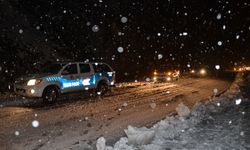 Antalya'da kar yağışı başladı