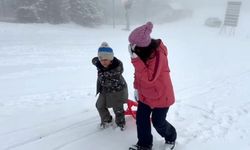 Kars’ta kar coşkusu