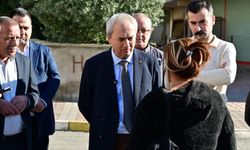 Başkan Kocagöz, evi yanan vatandaşı ziyaret etti