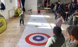 Korkuteli'de curling etkinliği