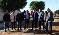 Demirtaş'ta asfalt çalışması