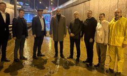 Alanya’da yetkililer afet bölgesinde inceleme yaptı