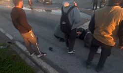 Manavgat'ta kaza: Metrelerce havaya savruldu