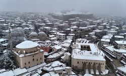 Osmanlı kenti karlar altında
