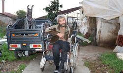 Engelli Cengiz yardım bekliyor