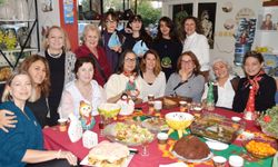 Sanat atölyesinde yeni yıl kutlaması