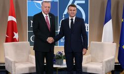 Erdoğan, Macron ile görüştü