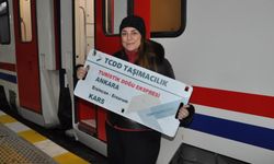 Turistik Doğu Ekspresi Kars'a ulaştı