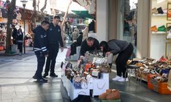 Kapalı Yol'da kaldırım denetimi