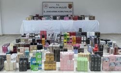 Serik'te kaçak parfüm operasyonu