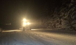 Antalya'da kar kalınlığı 10 santime kadar ulaştı