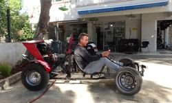 Hurda araç ile 160 km hıza ulaştı