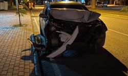 Gazipaşa'da kaza yapan sürücü kaçtı