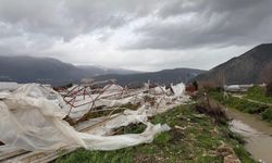 Finike'de hortumun bilançosu gün yüzüne çıktı