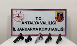Jandarmadan ruhsatsız silah operasyonu