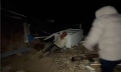 Hortumdan savrulan adamın görüntüsü ortaya çıktı