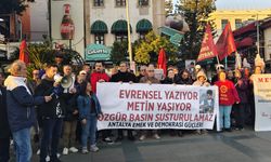 Metin Göktepe Antalya’da anıldı