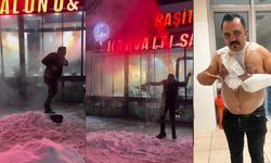 Şov yapmak isterken kendini yaktı