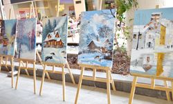 Kepez'de göz kamaştıran sergi