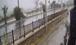 Alanya'da korkunç kaza kamerada