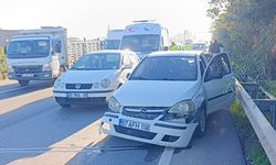 Manavgat'ta zincirleme kaza