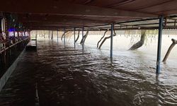 Serik'te korkutan manzara!