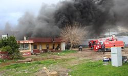 Ekmek fırınında yangın