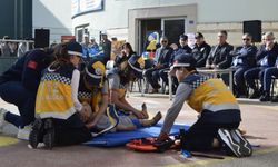 Aksu'da öğrencilere sağlık eğitimi