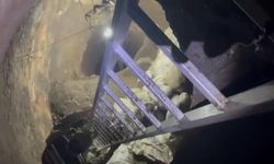 Define hevesiyle 40 metrelik kuyu açtı