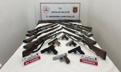 Kepez'de ruhsatsız silah operasyonu