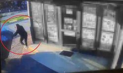 Ölümle burun buruna geldiği anlar kamerada