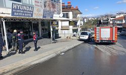 Manavgat'ta çıkan yangın ucuz atlatıldı