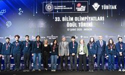 Bilim Olimpiyatları'nda ödüller verildi
